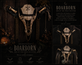 Boarborn- Bib of the Wild Hunter
